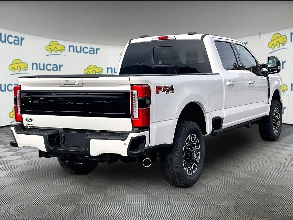 New 2027 Star White Metallic Tri-Coat Ford Platinum image 7