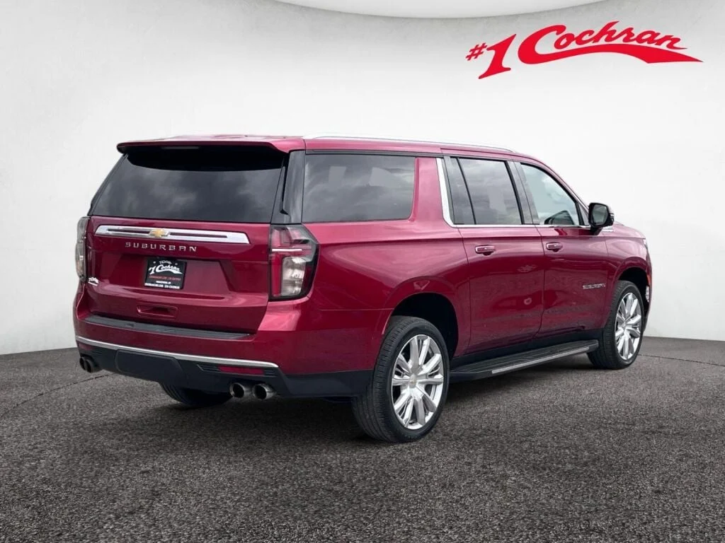 Used 2021 Cherry Red Tintcoat Chevrolet High Country image 7
