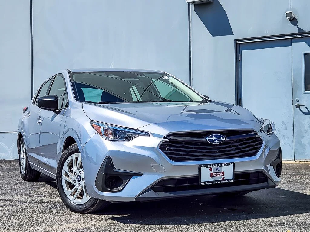 Used 2024 Silver Subaru Base image 1