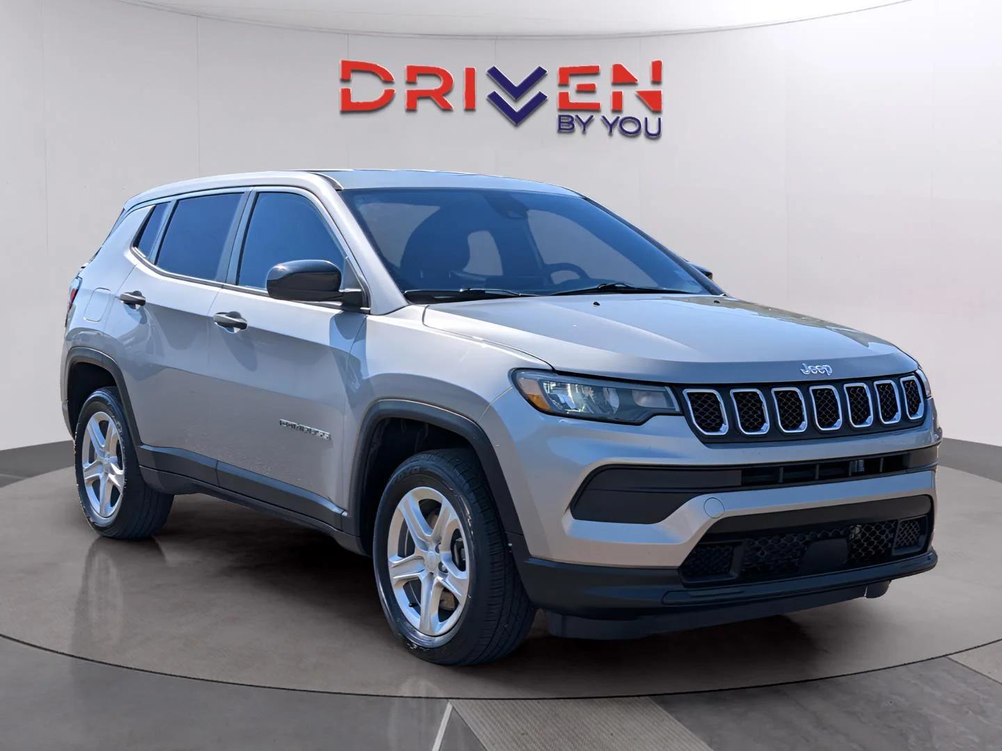Used 2023 Billet Silver Metallic Clearcoat Jeep Sport image 7