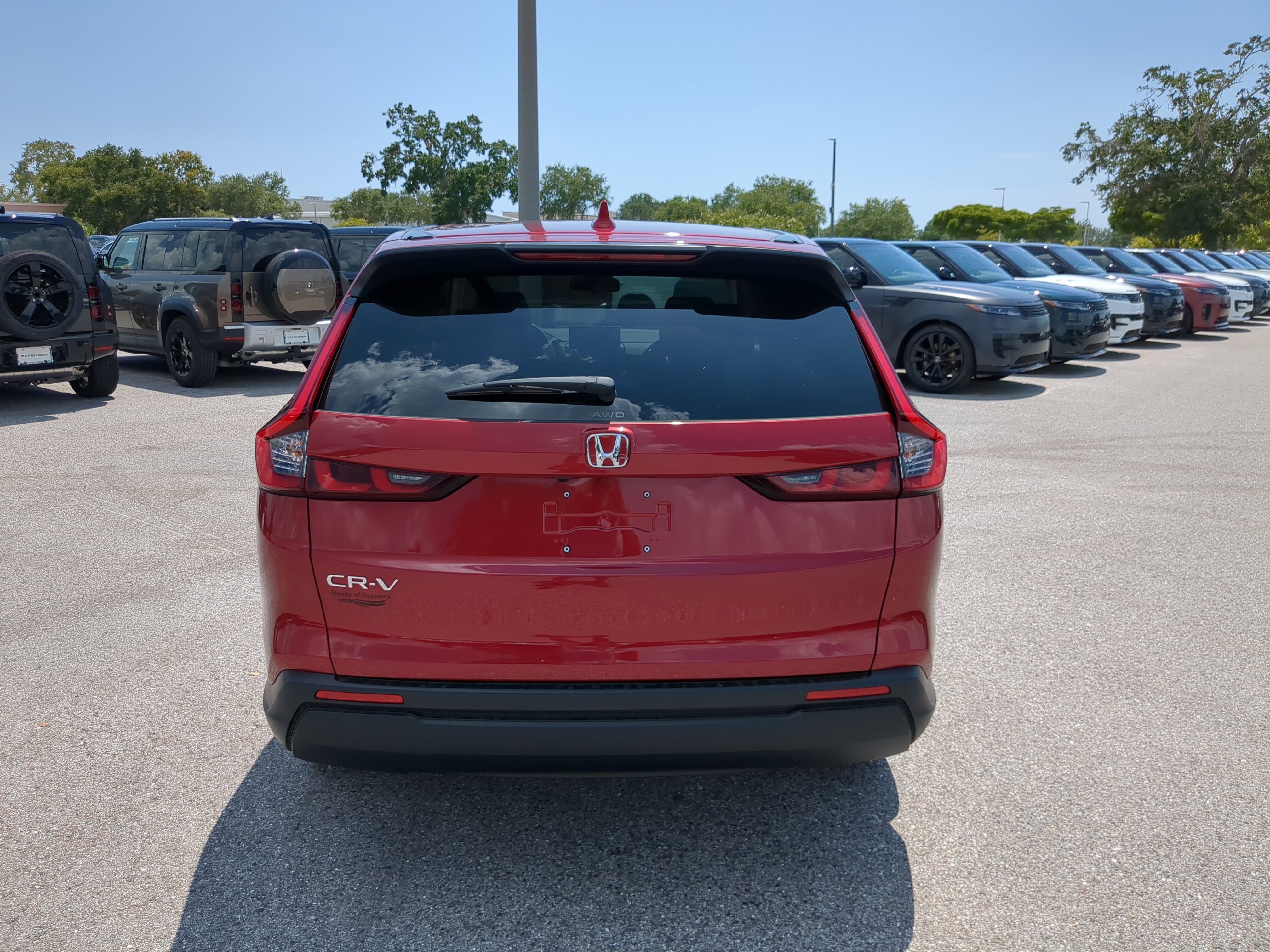New 2026 Radiant Red Metallic Honda EX image 6