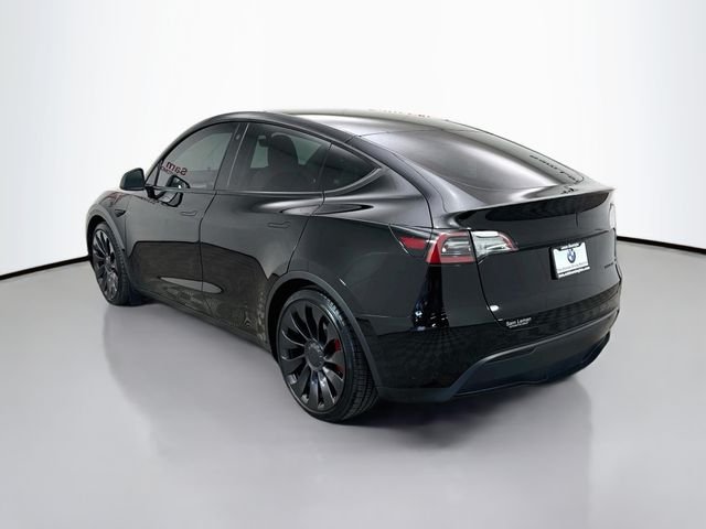 Used 2023 Solid Black Tesla Performance image 5