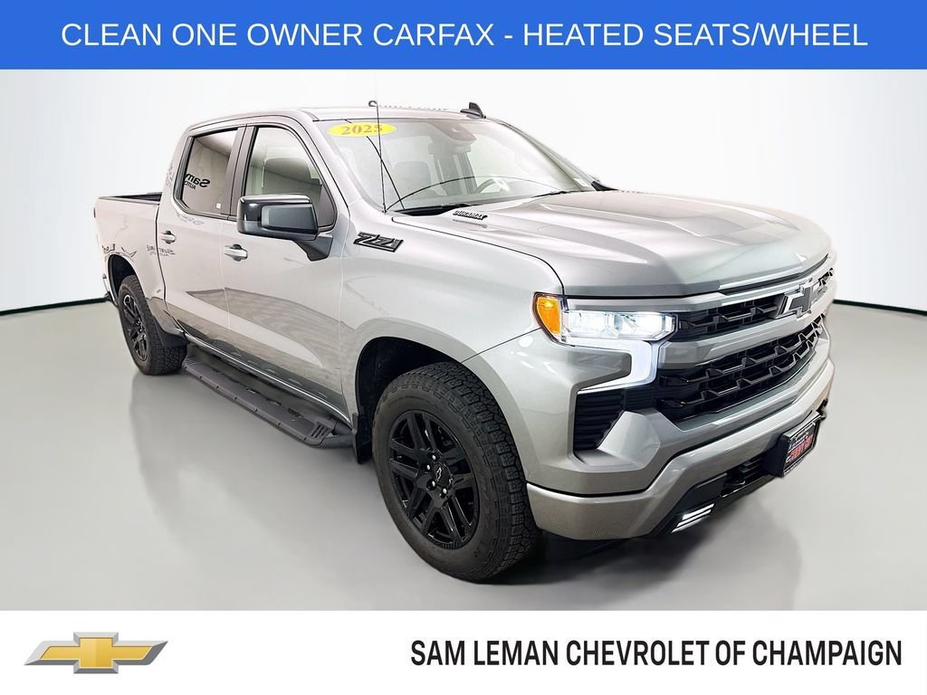 Used 2025 Sterling Gray Metallic Chevrolet RST image 1