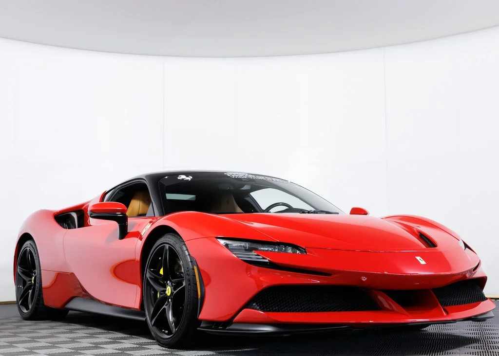 Certified Used 2022 Rosso Corsa Ferrari Base image 3