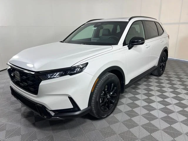 New 2026 Platinum White Pearl Honda 2WD Sport-L Hybrid image 3