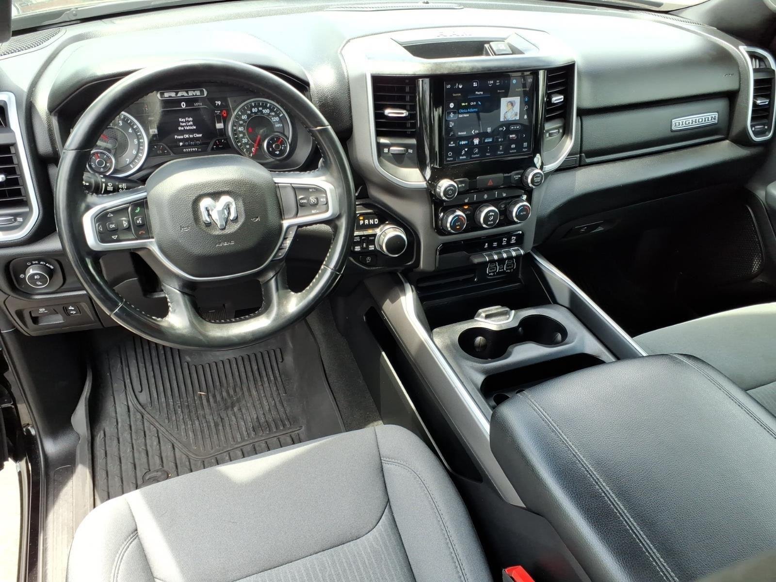 Used 2022 Diamond Black Crystal Pearlcoat Ram Big Horn image 21