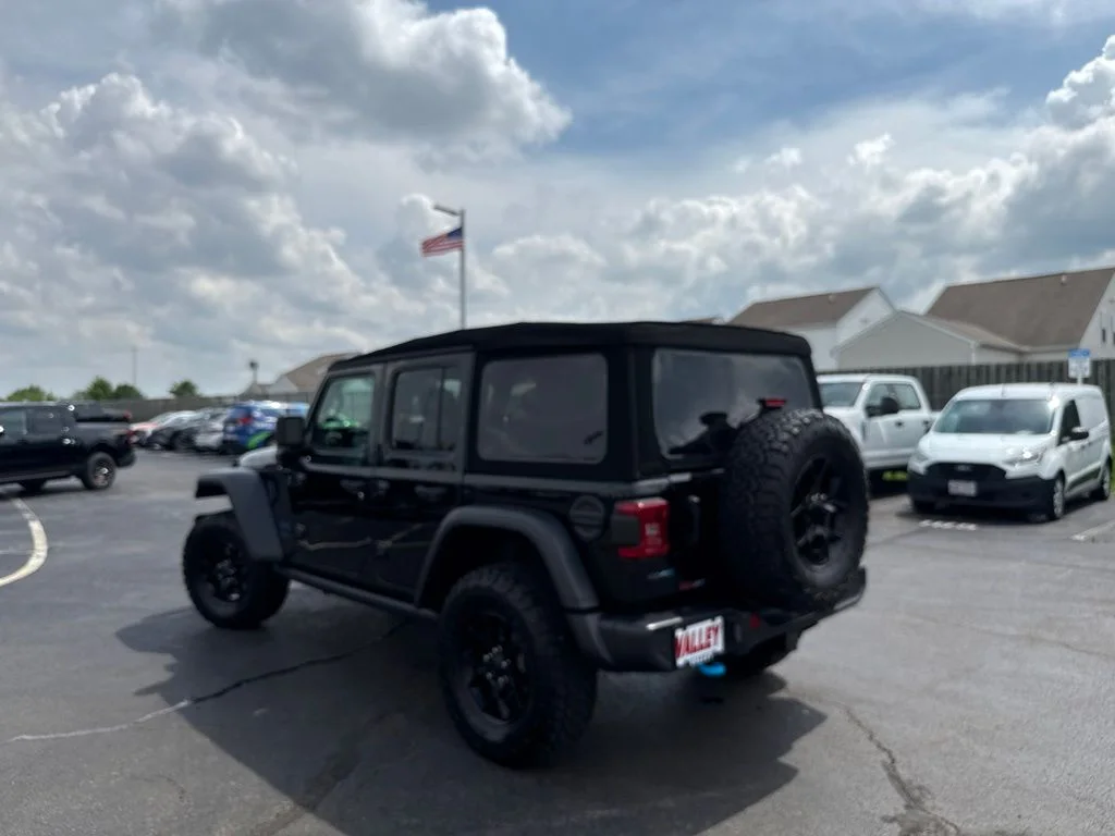 Used 2024 Black Jeep Willys 4xe image 48