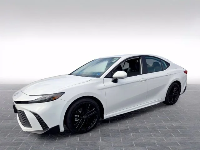 Used 2025 White Toyota SE image 3