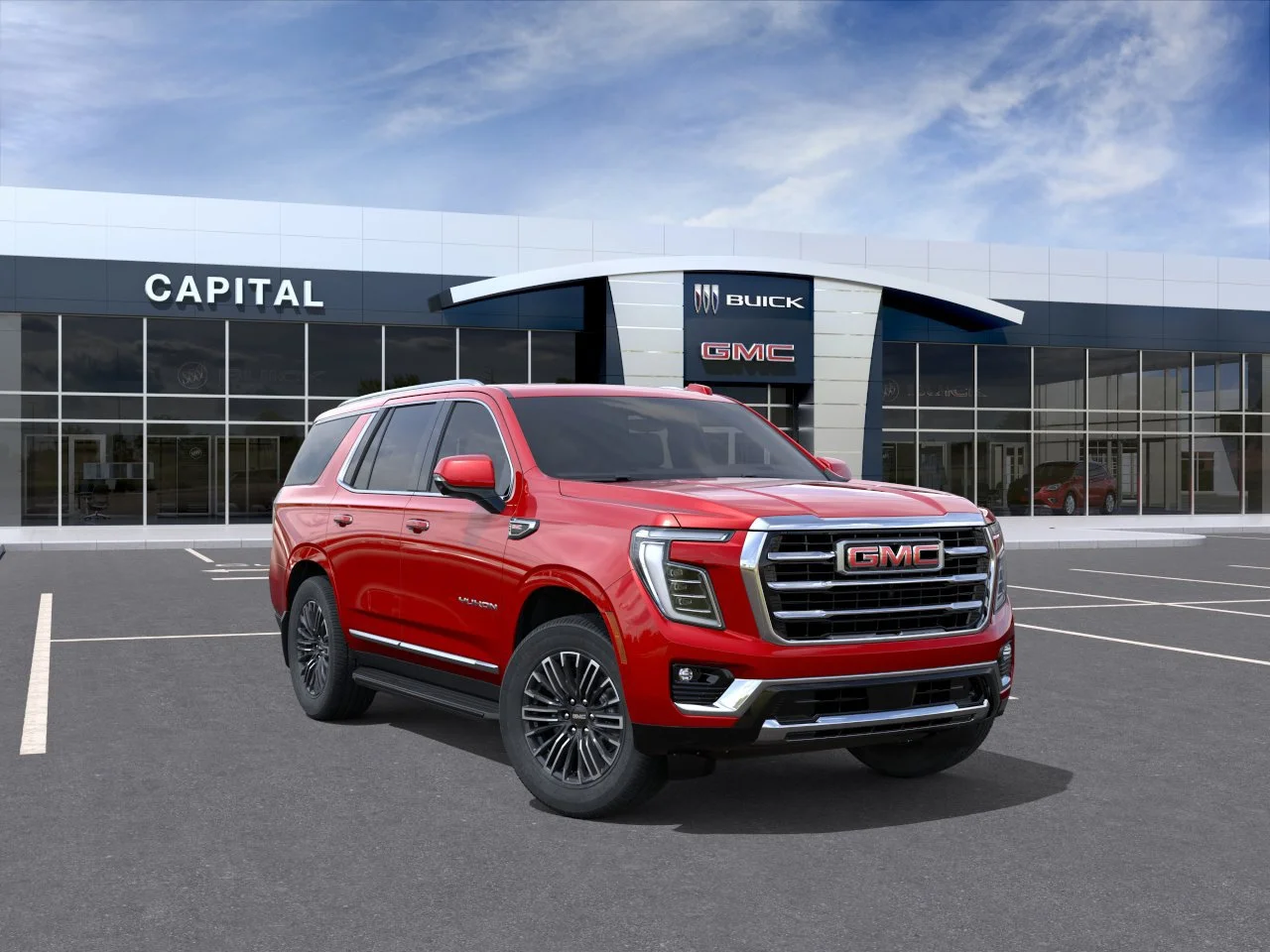 New 2026 VOLCANIC RED TINTCOAT GMC Elevation image 2