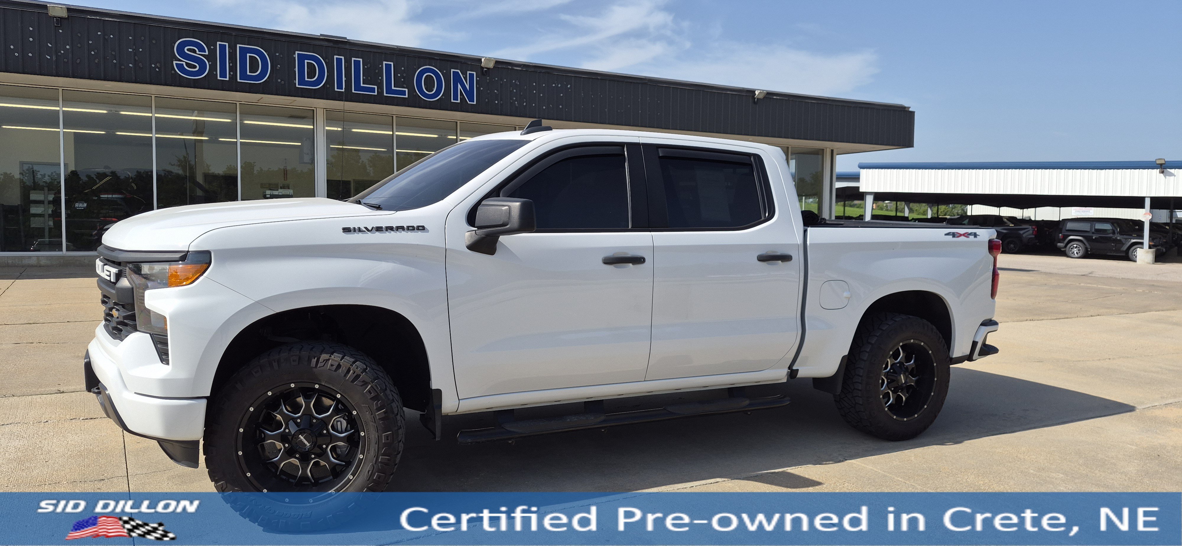 Certified Used 2023 Summit White Chevrolet Custom image 1