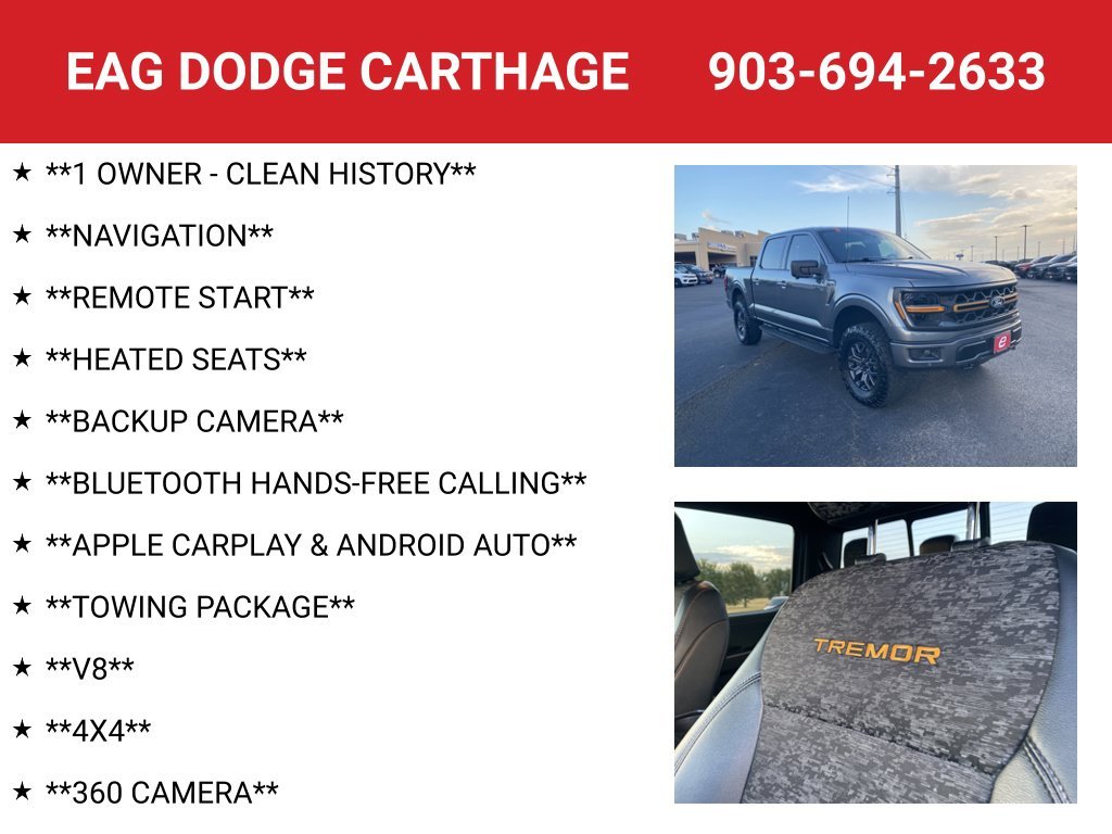 Used 2025 Gray Ford Tremor image 4