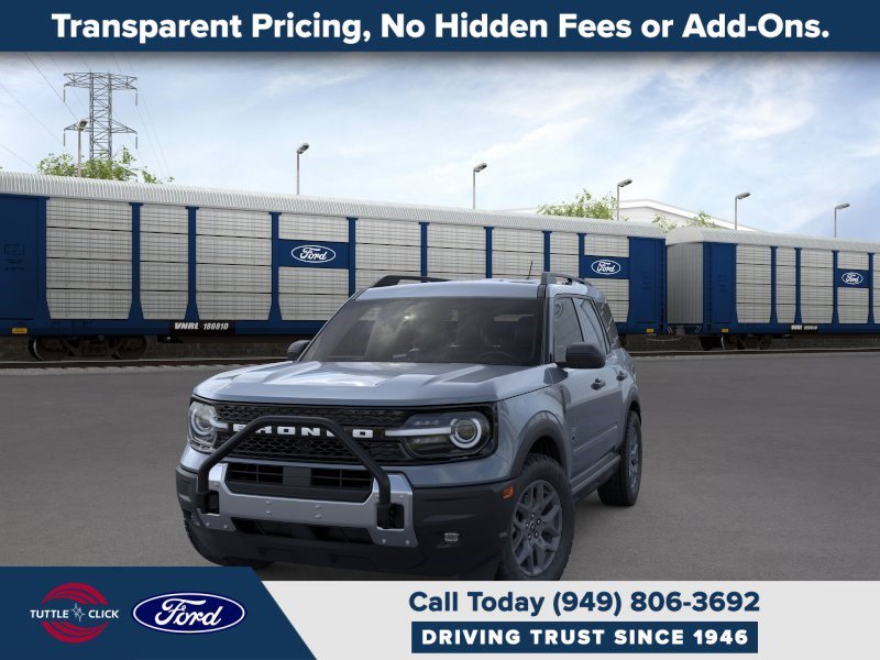 New 2026 Azure Gray Metallic Tri-Coat Ford Big Bend image 2