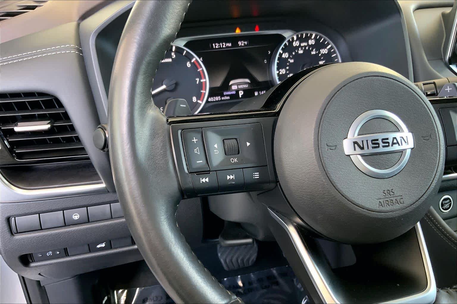 Used 2021 Brilliant Silver Metallic Nissan SL image 24
