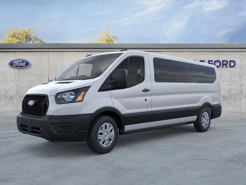 New 2026 Oxford White Ford Passenger Van XL image 4