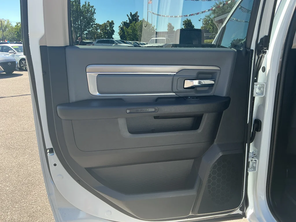 Used 2023 Bright White Clearcoat Ram SLT image 17