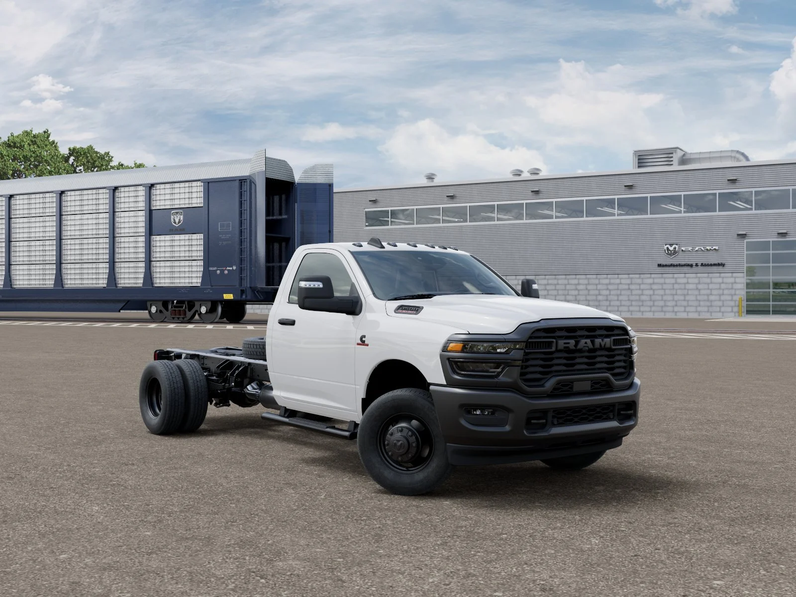 New 2027 Bright White Clear-Coat Paint RAM TRADESMAN image 5
