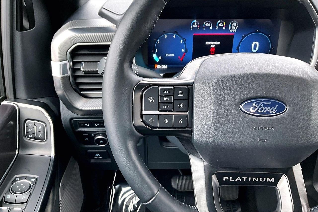 Used 2024 Antimatter Blue Metallic Ford Platinum image 14