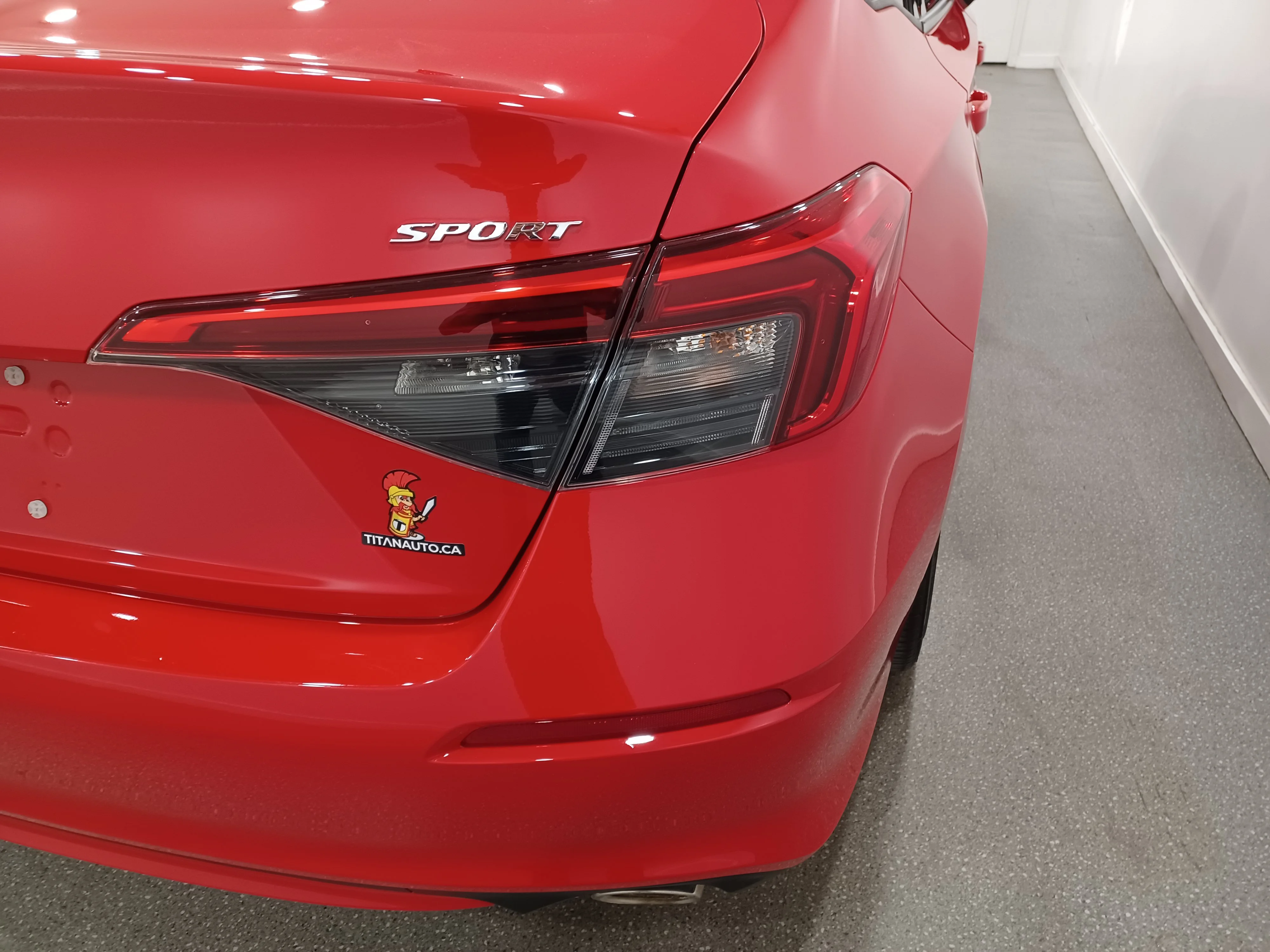 Certified Used 2024 Rallye Red Honda Sport*Adaptive Cruise | Remote Start | Htd Seats | Sunroof | Htd Wheel | Blind Spot Detection image 24
