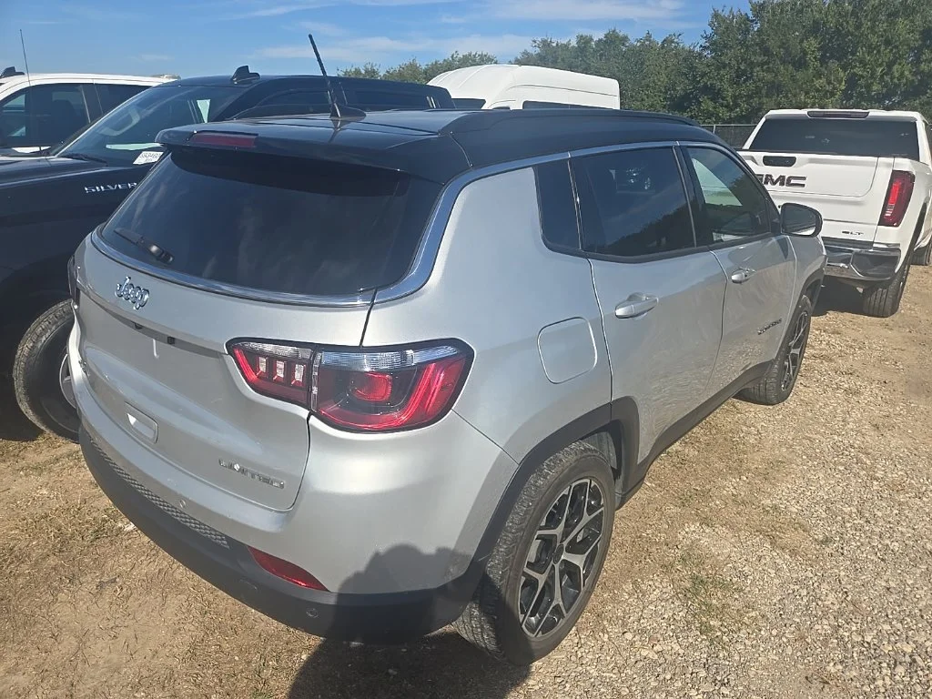 Certified Used 2025 Silver Jeep Limited image 3