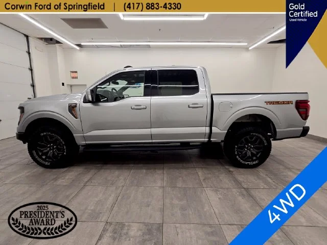 Certified Used 2025 Iconic Silver Metallic Ford Tremor image 2