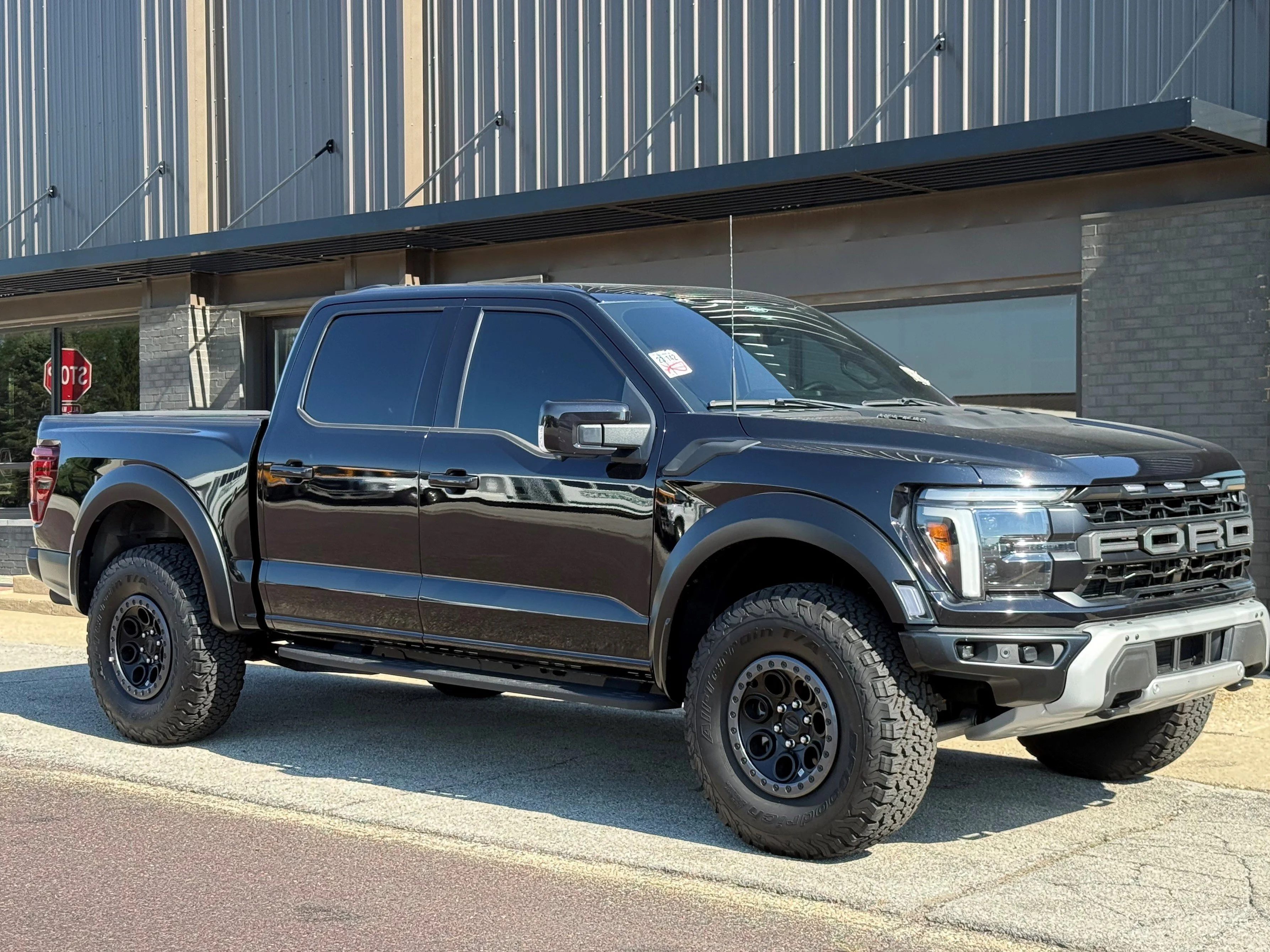 Used 2025 Black Metallic Ford Raptor image 3