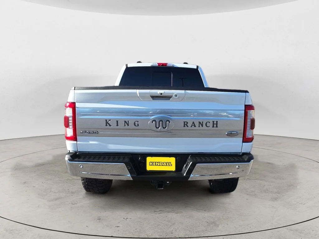 Used 2021 White Ford King Ranch image 4