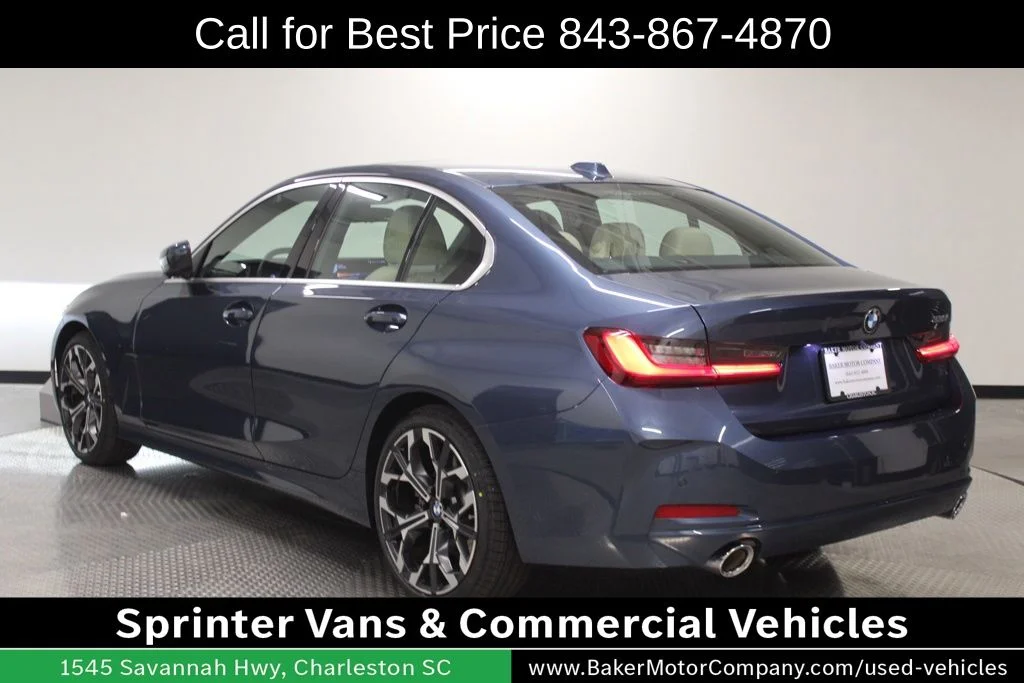 Used 2025 Blue Metallic BMW 330i image 3