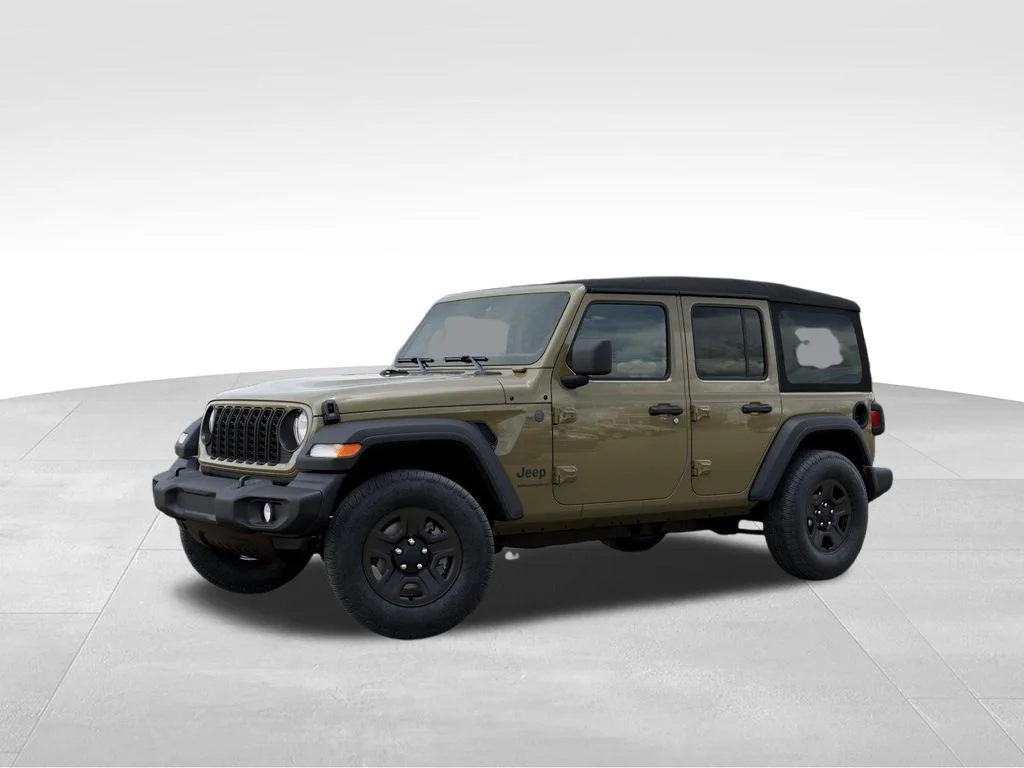 Used 2025 Gold Jeep Sport image 2