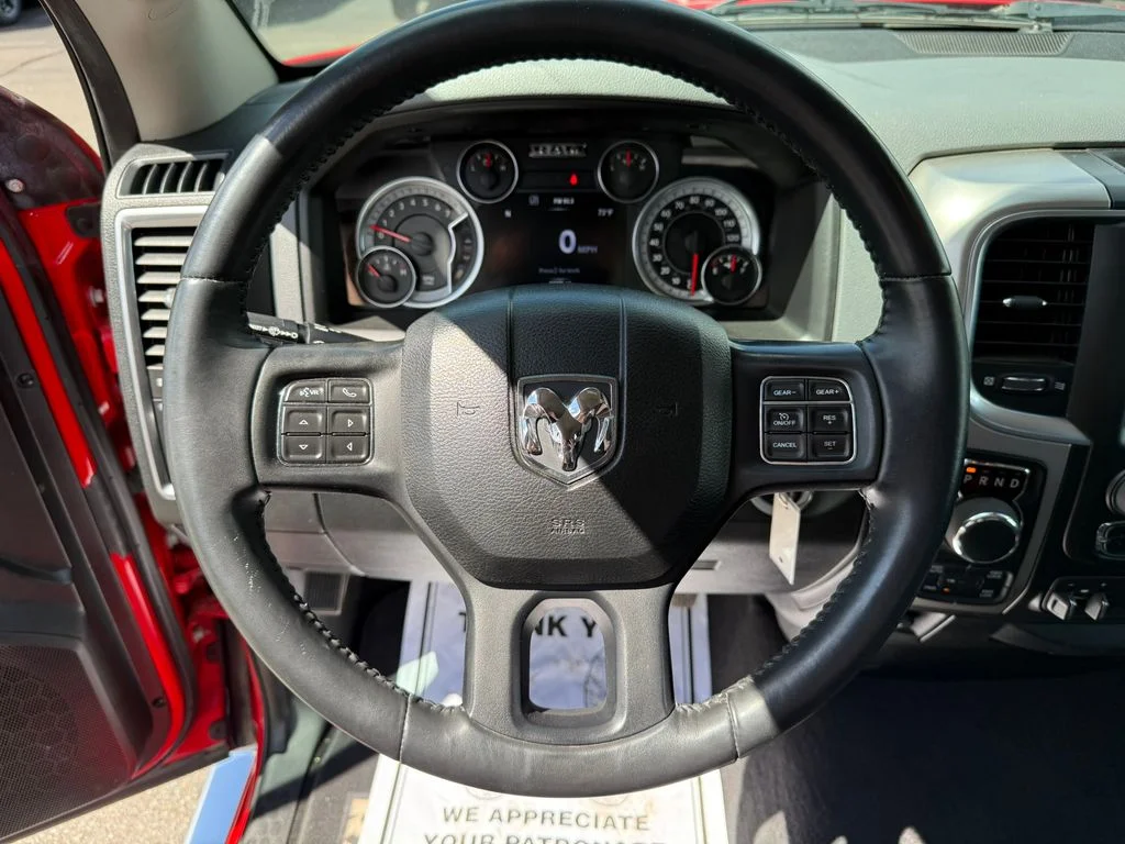 Used 2017 Flame Red Clearcoat Ram Big Horn image 22