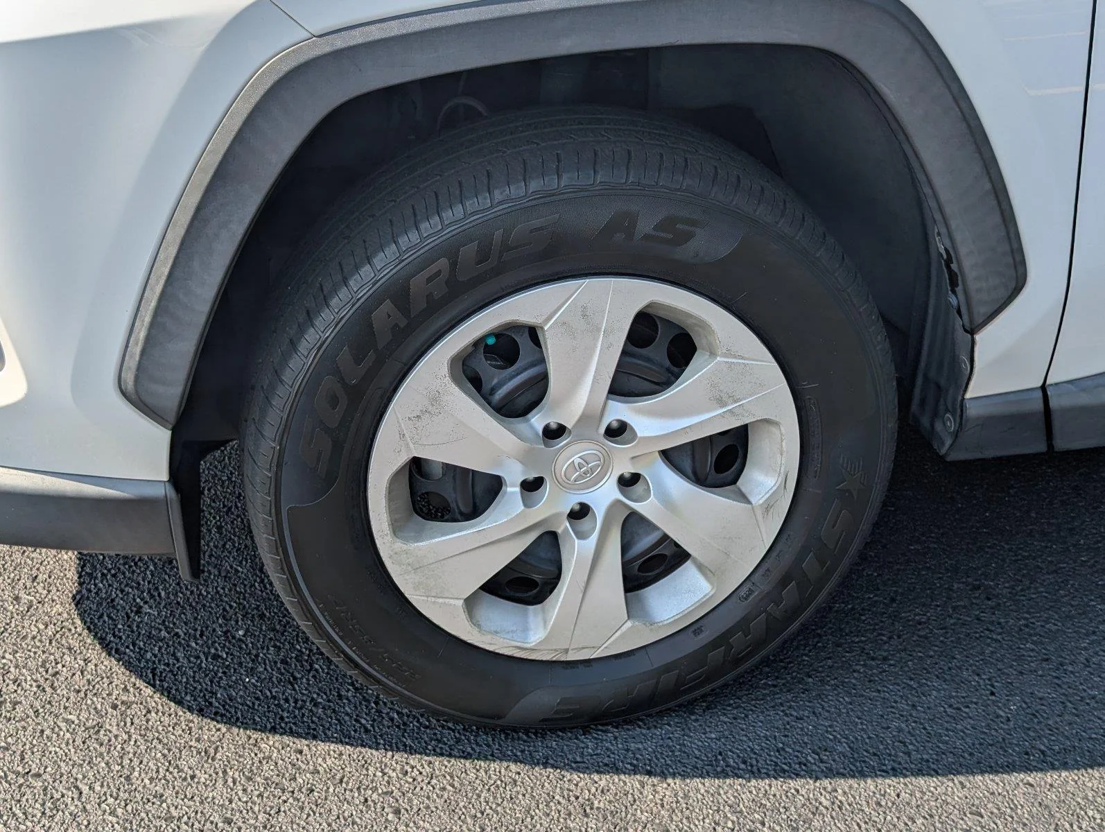 Used 2019 Super White Toyota LE image 11