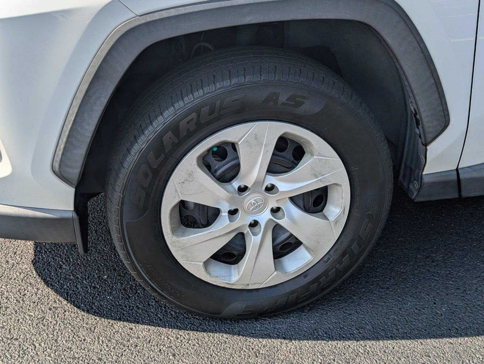 Used 2019 Super White Toyota LE image 11