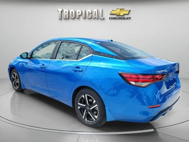 Used 2024 Blue Nissan SV image 3