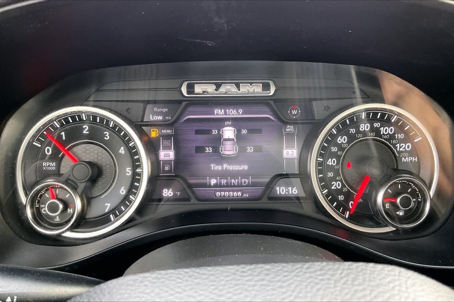 Used 2021 Bright White Clearcoat Ram Lone Star image 25