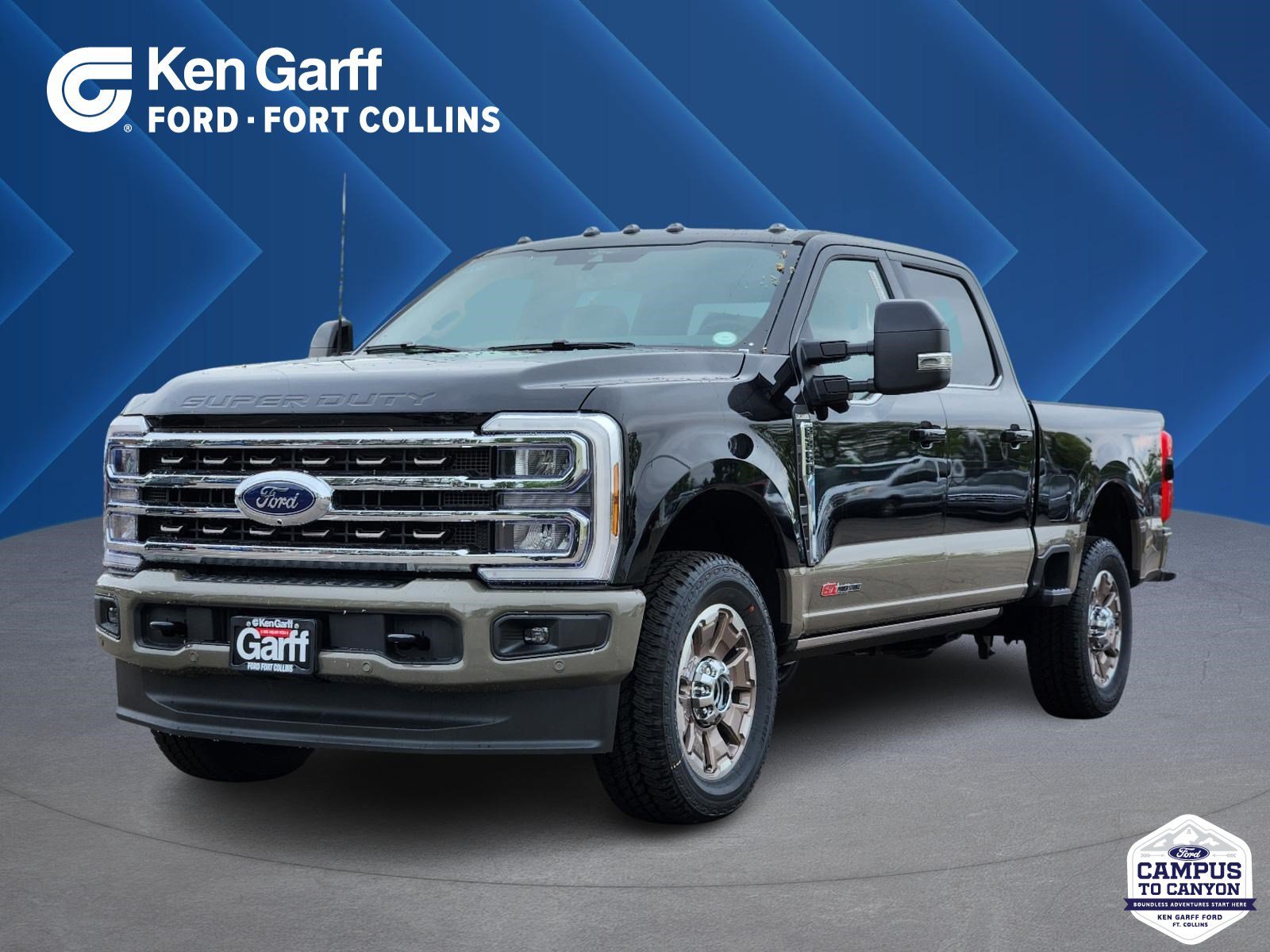 New 2026 Agate Black Metallic Ford King Ranch image 1