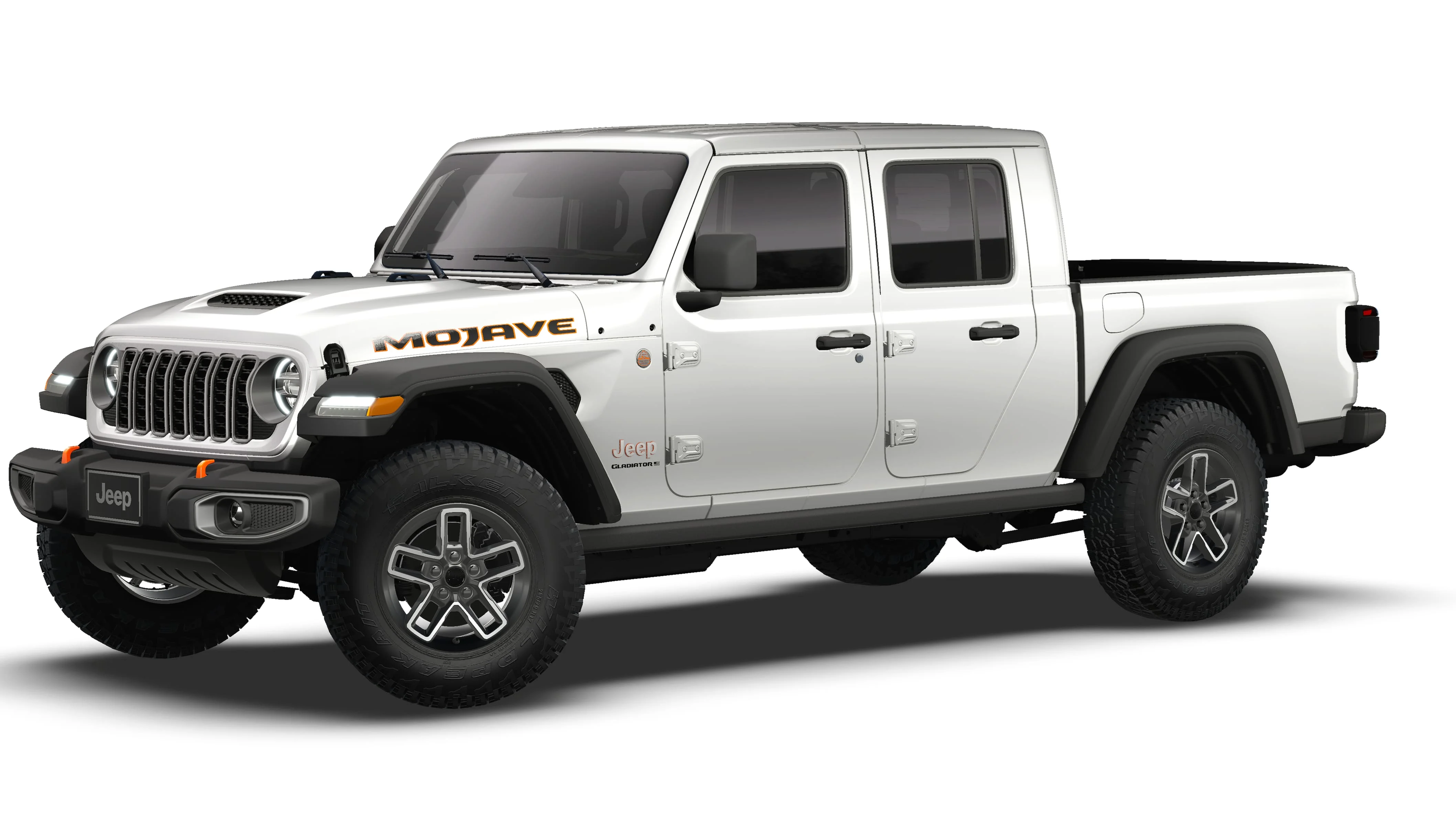 New 2026 Bright White Clear-Coat Exterior Paint Jeep Mojave image 13