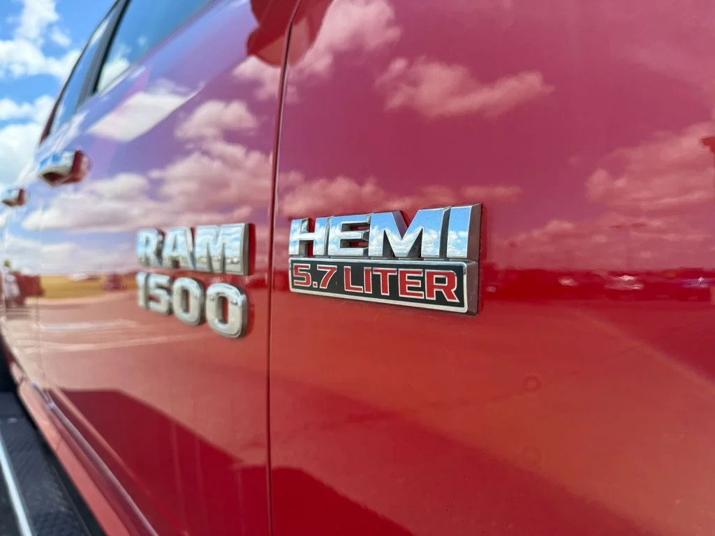Used 2017 Flame Red Clearcoat Ram Big Horn image 13