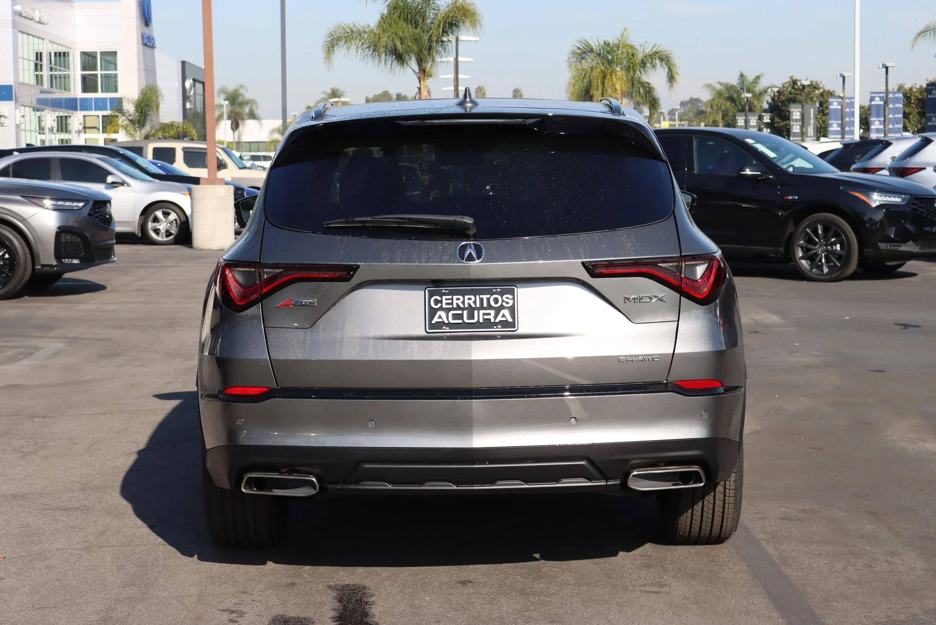 New 2026 Liquid Carbon Metallic Acura SH-AWD A-Spec with Advance Package image 4