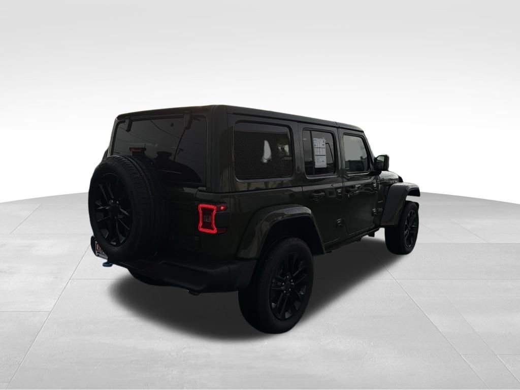 Certified Used 2024 Sarge Green Clearcoat Jeep Sahara 4xe image 4
