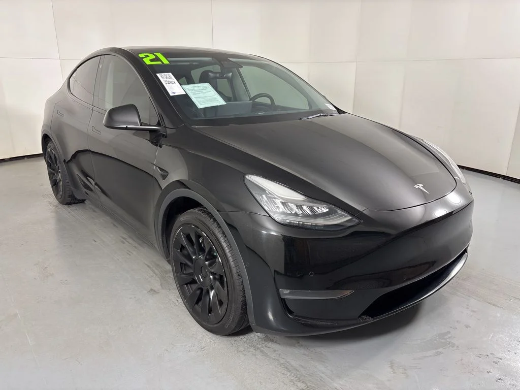 Used 2021 Tesla Model Y Standard Range with VIN 5YJYGDED0MF118297 for sale in Mesa, AZ