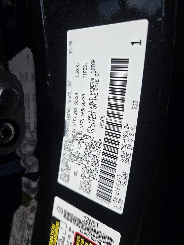Used 2026 Midnight Black Metallic Toyota Limited image 30