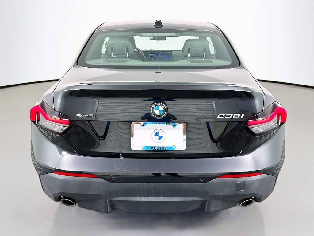 Certified Used 2023 Black Sapphire Metallic BMW 230i xDrive image 6