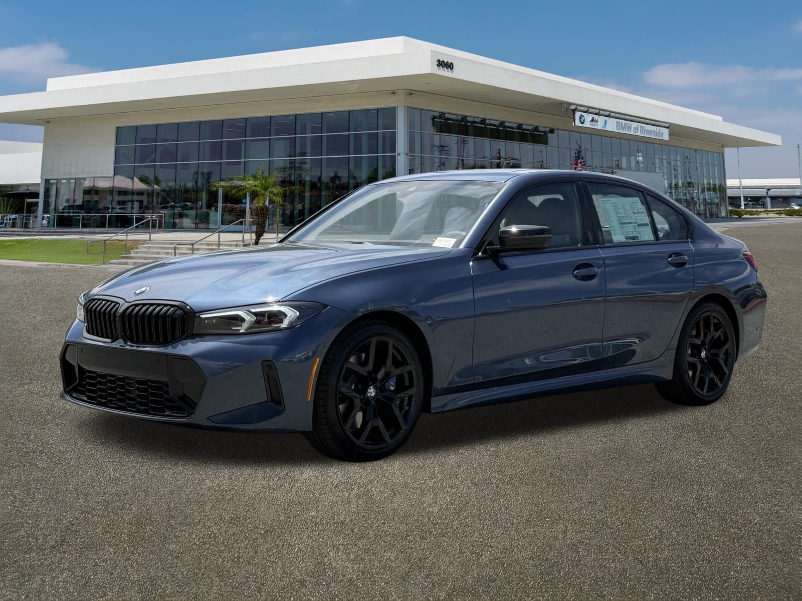 New 2026 Arctic Race Blue metallic BMW 330i image 4