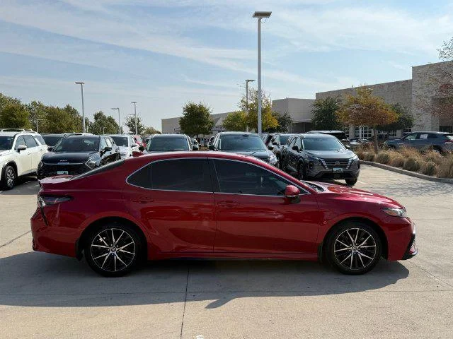Certified Used 2023 SUPERSONIC RED Toyota SE image 33