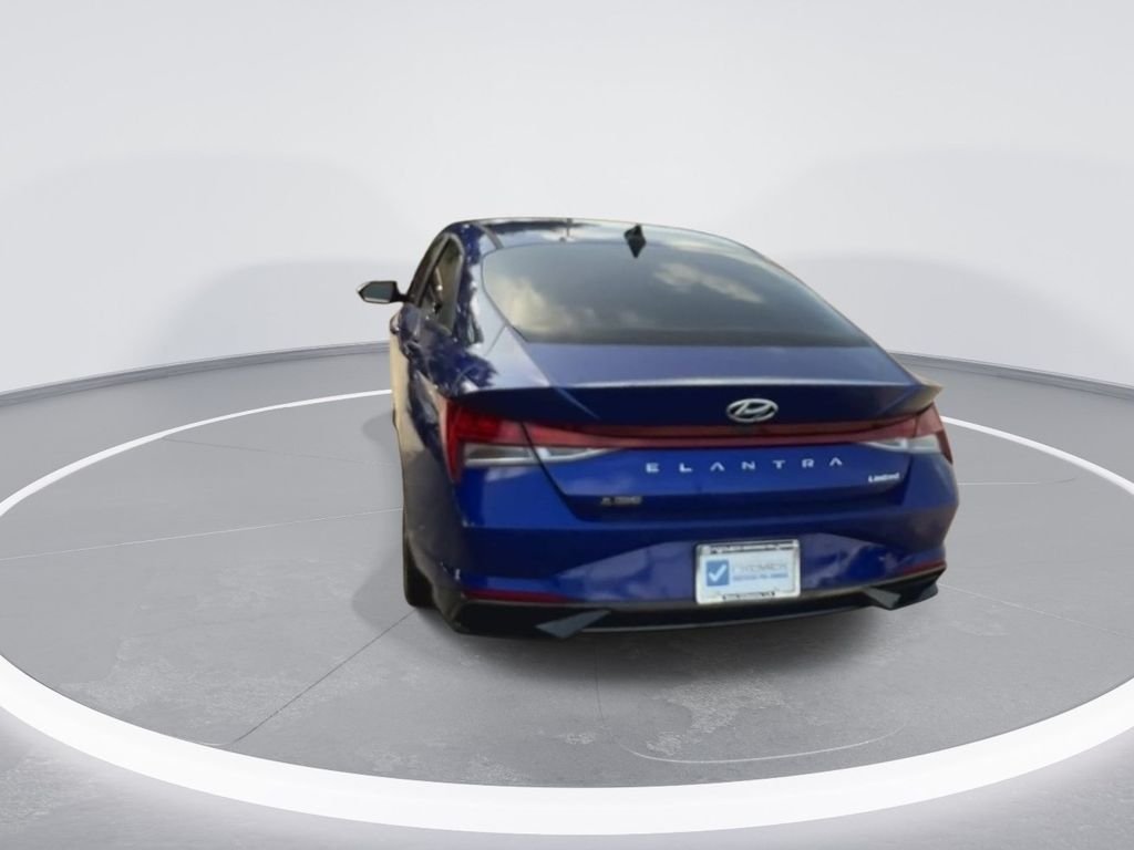Used 2022 Blue Hyundai Limited image 7