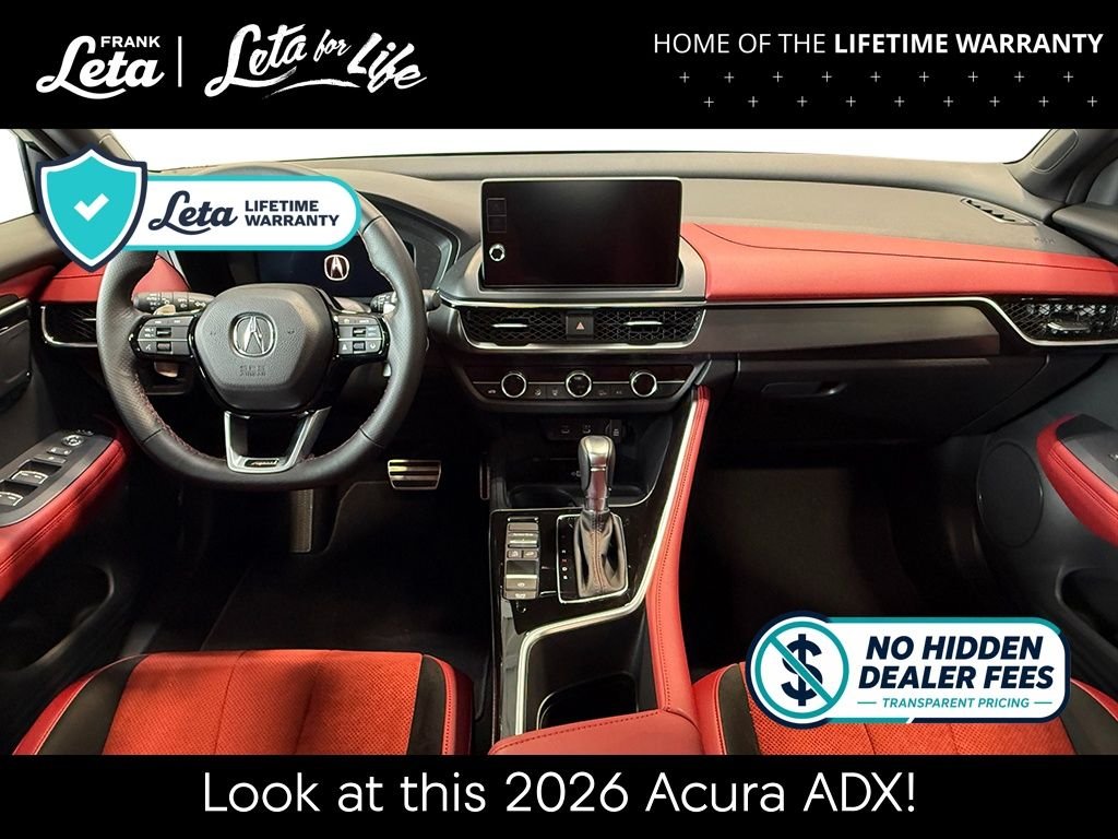 New 2026 Crystal Black Pearl Acura w/A-Spec Package image 19