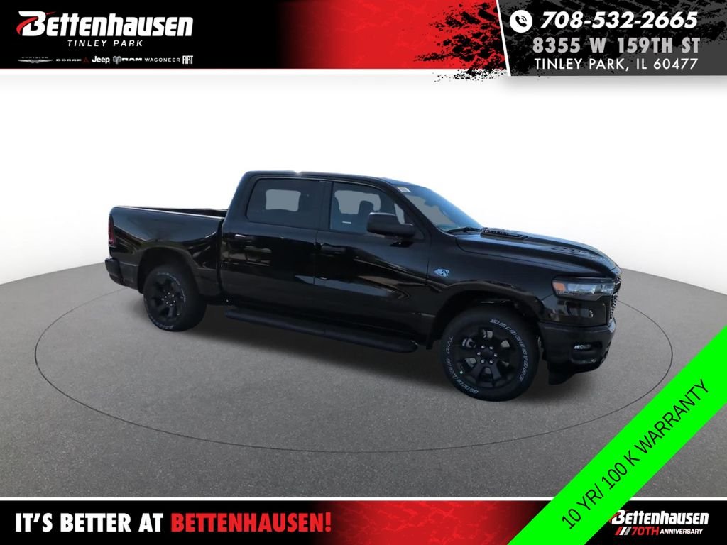 New 2026 Diamond Black Crystal Pearl-Coat Exterior Paint RAM Express image 6