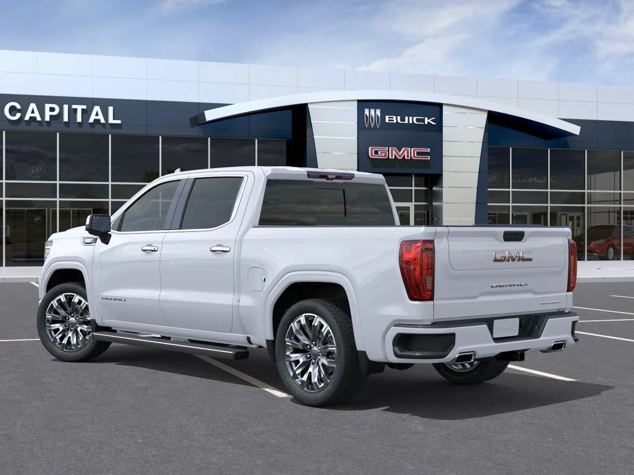 New 2026 GLACIER WHITE TRICOAT GMC Denali image 4