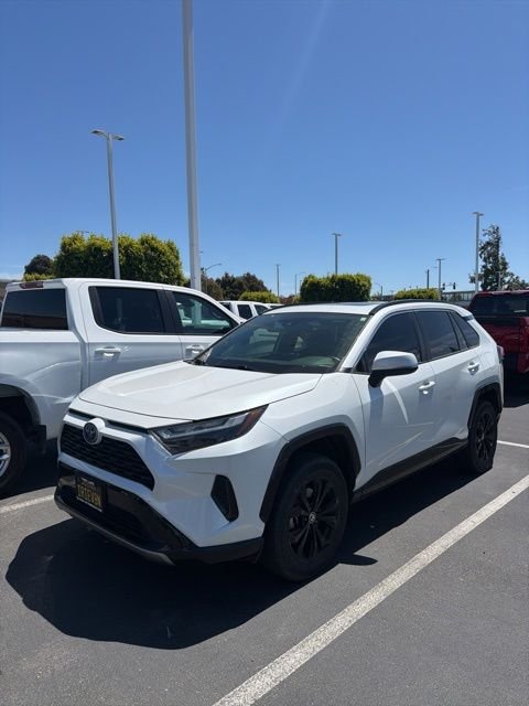 Used 2023 White Toyota SE image 1