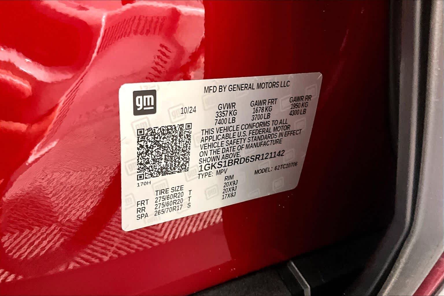 Certified Used 2025 Volcanic Red Tintcoat GMC Elevation image 35