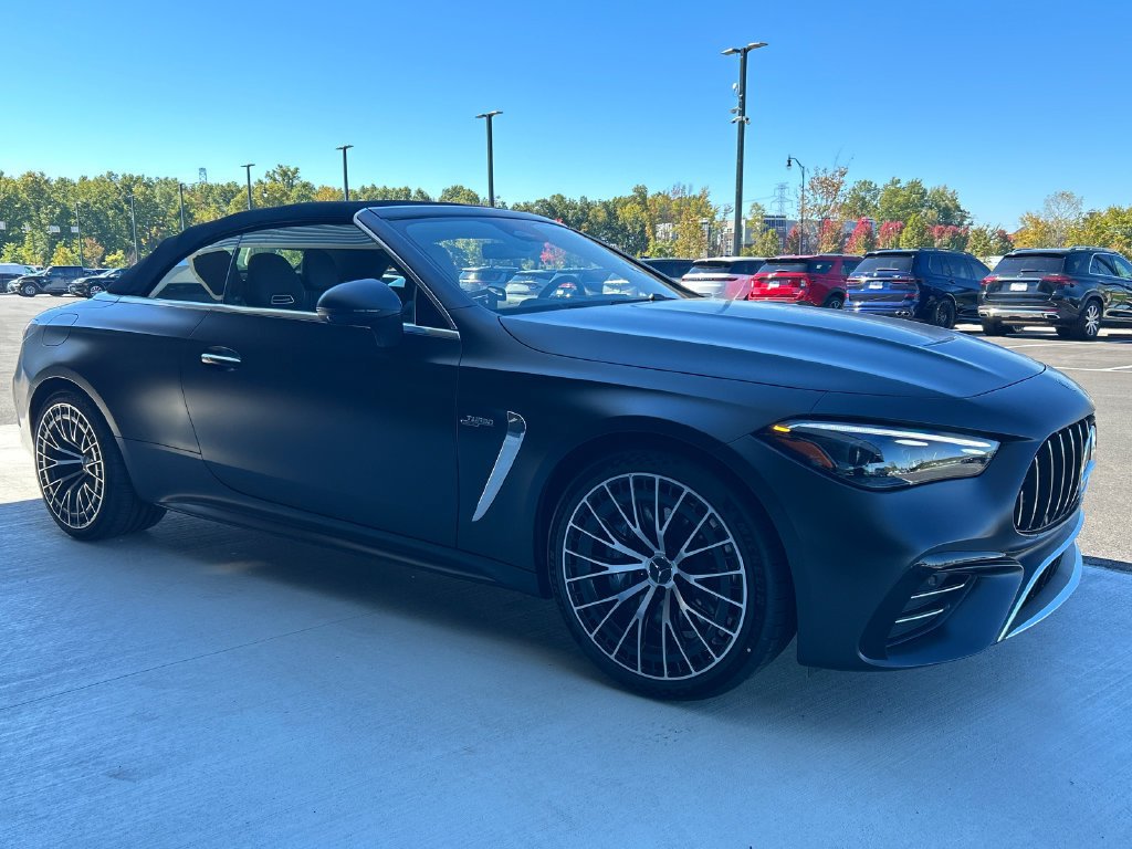 New 2027 MANUFAKTUR exclusive graphite grey magno Mercedes-Benz AMG® CLE 53 4MATIC+ Cabriolet image 35